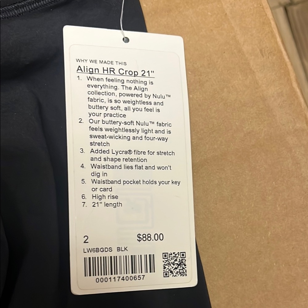 Lululemon Athletica black High-Rise Leggings